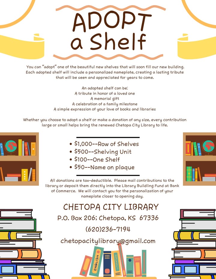 New Chetopa City Library